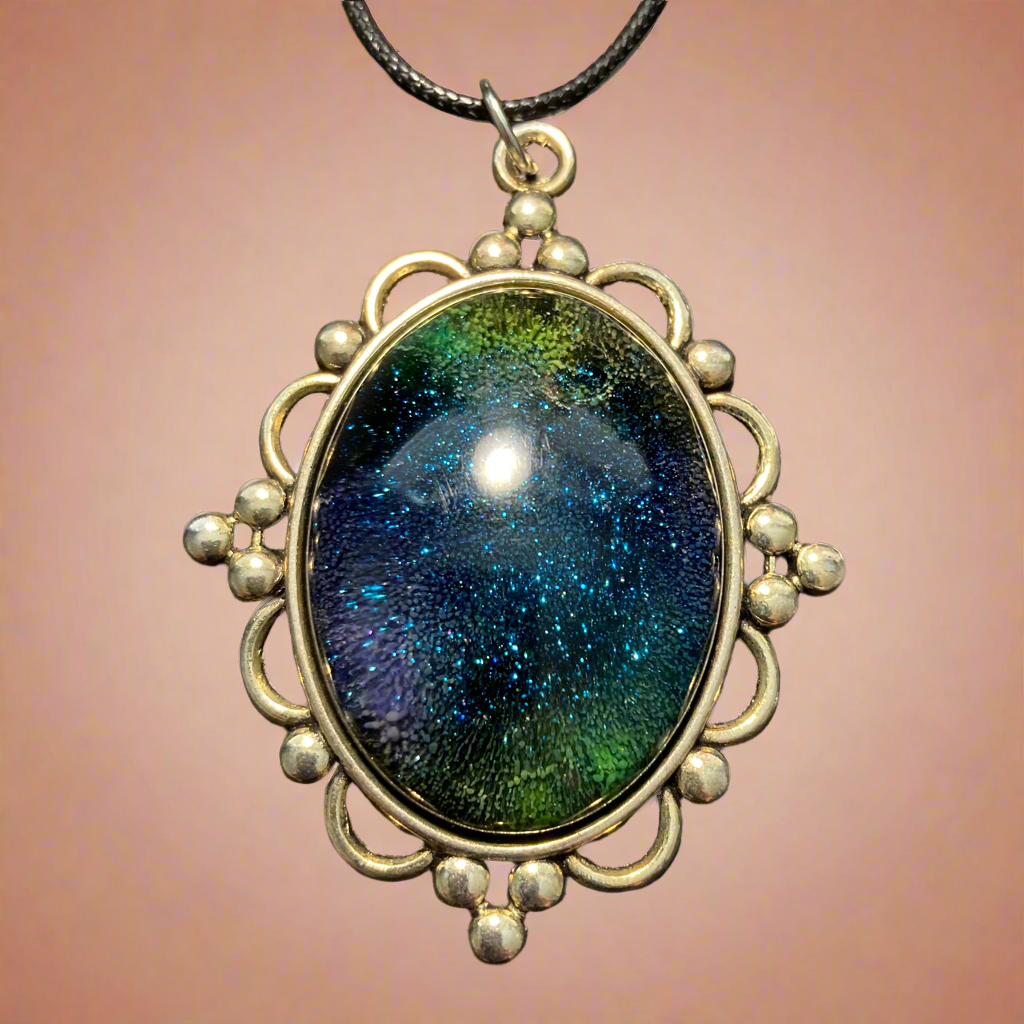 Galaxy Necklaces, green