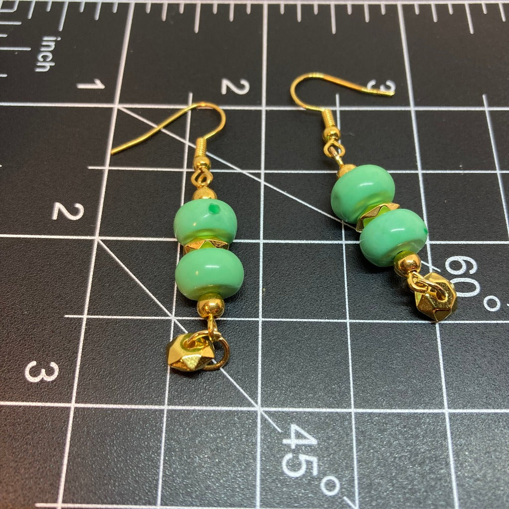 Refreshing Mint Green Dangle Earrings