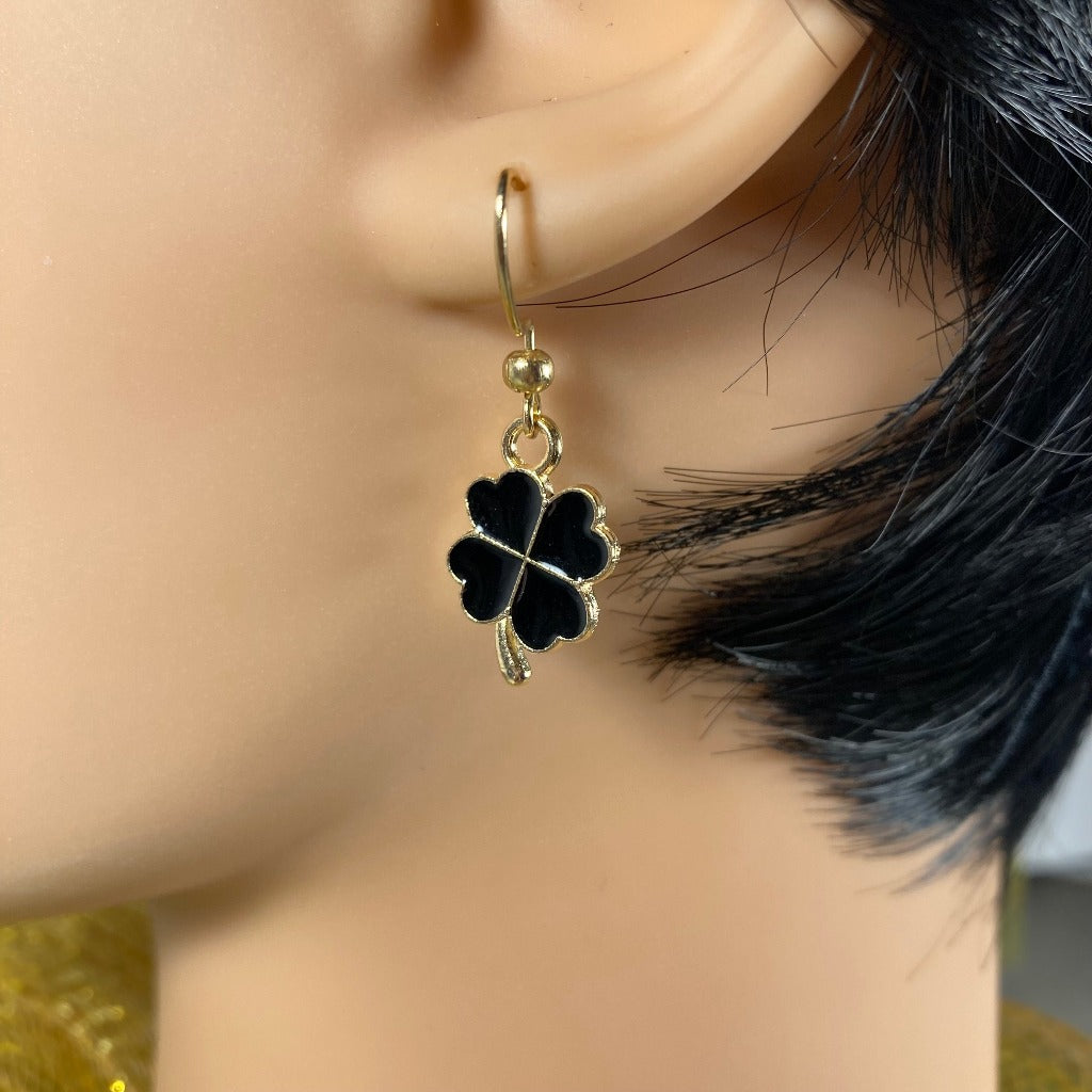 Shamrock Charm Earrings