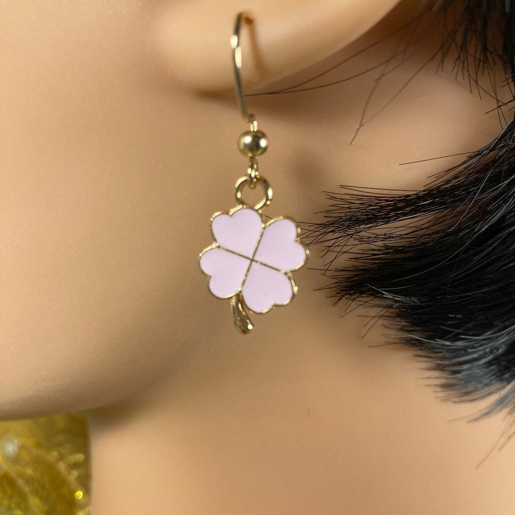 Shamrock Charm Earrings