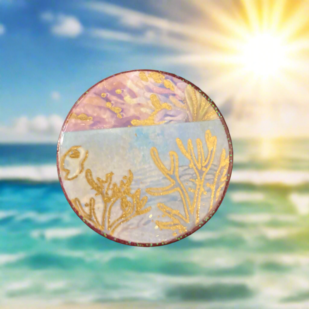 Magnets, ocean life, summer vibes, ocean floor
