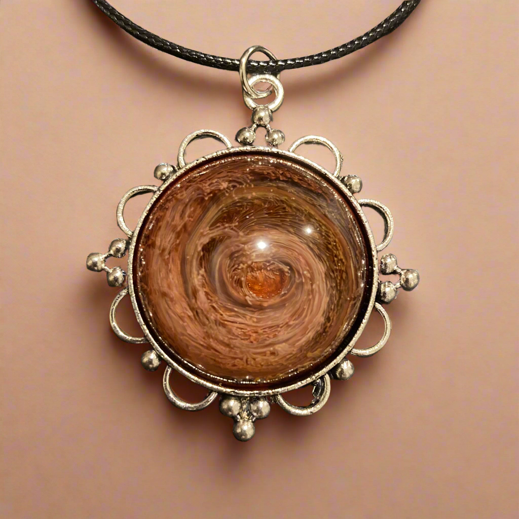 Galaxy Necklaces, coffee