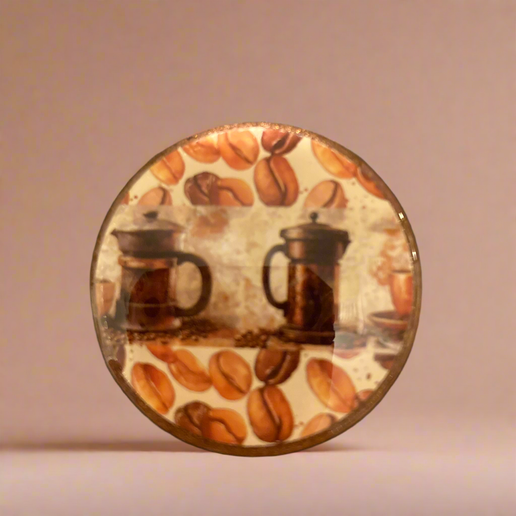 Magnets, coffee time, coffee lovers, pastry, breakfast
