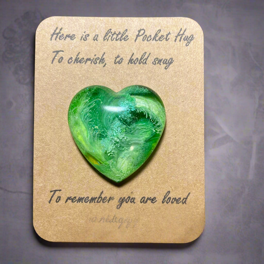 Pocket Hugs, green