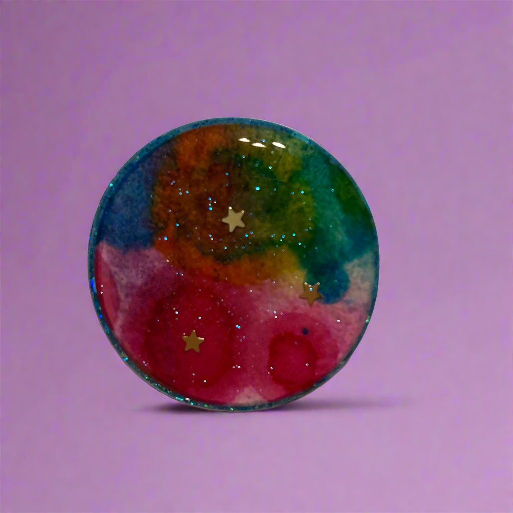 Magnets, water colors, fantasy, abstract