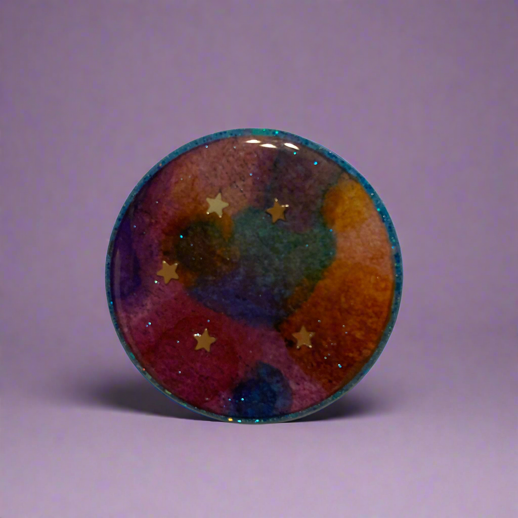 Magnets, water colors, fantasy, abstract