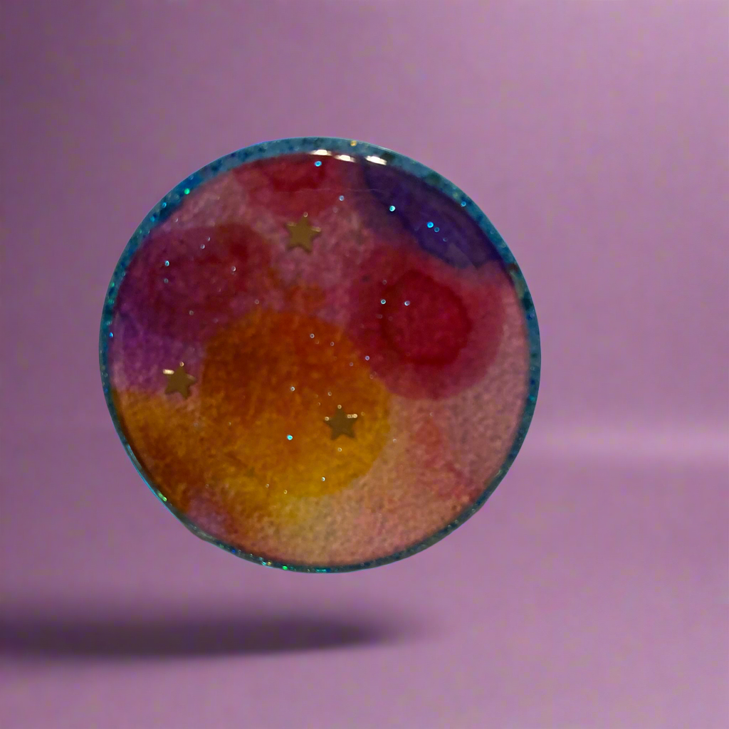Magnets, water colors, fantasy, abstract