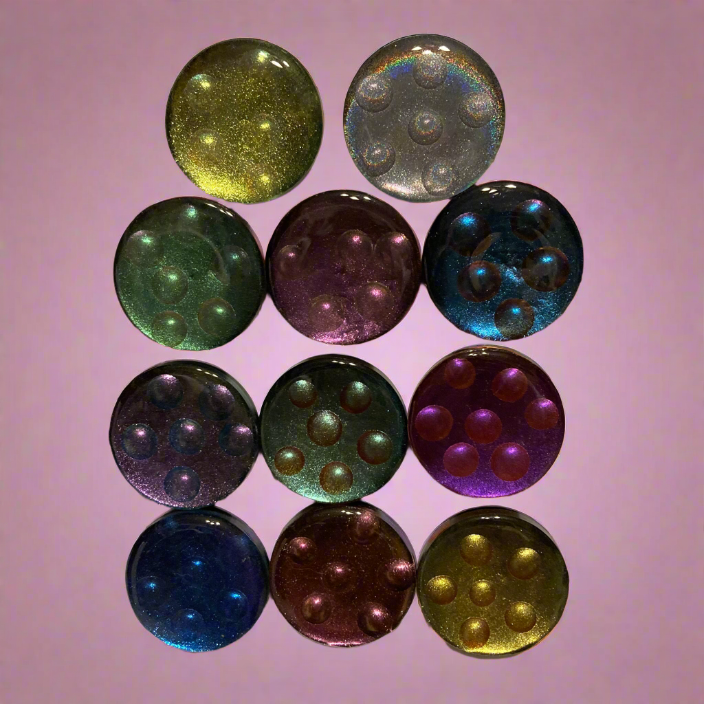 Magnets, moon crates, fantasy, abstract