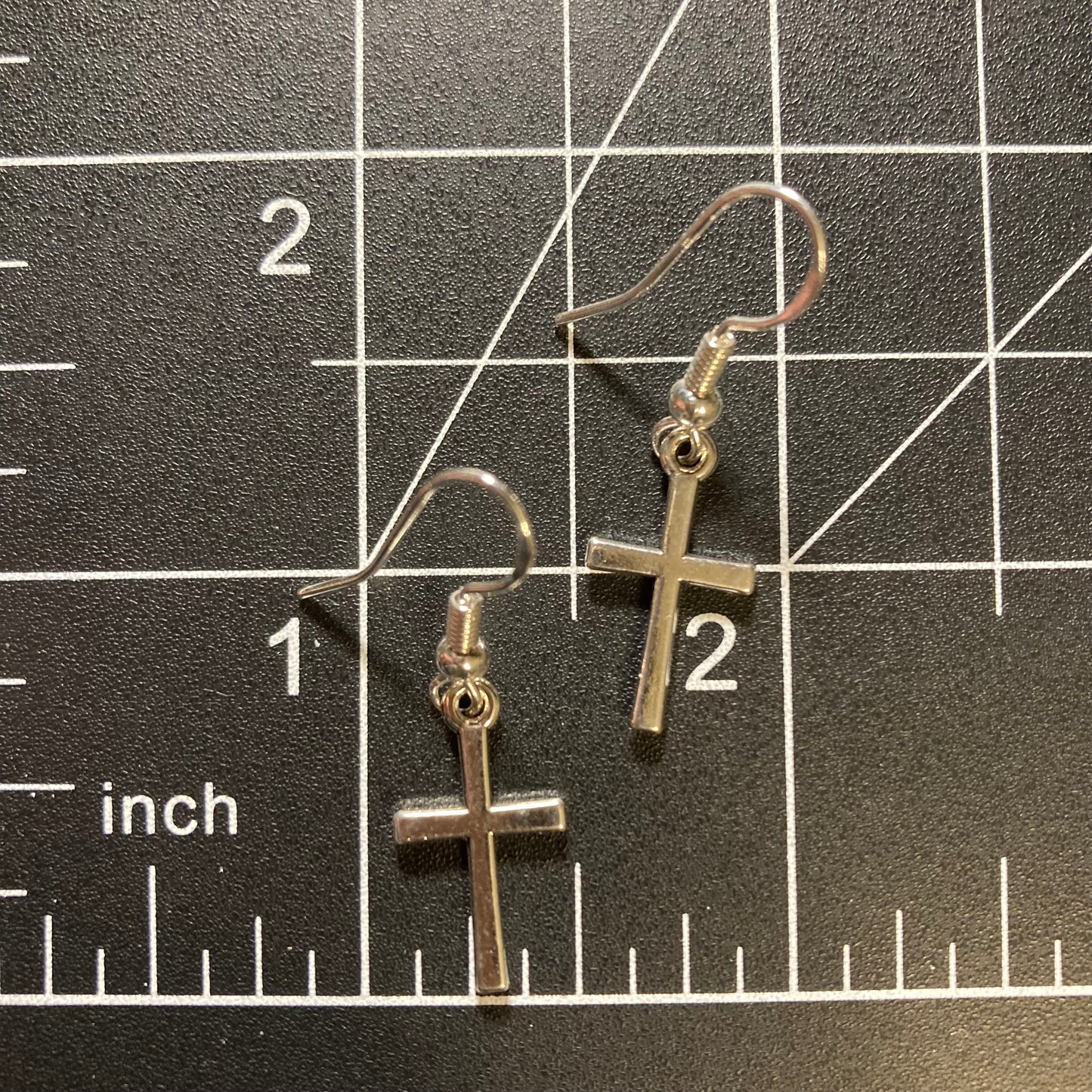 Cross earrings