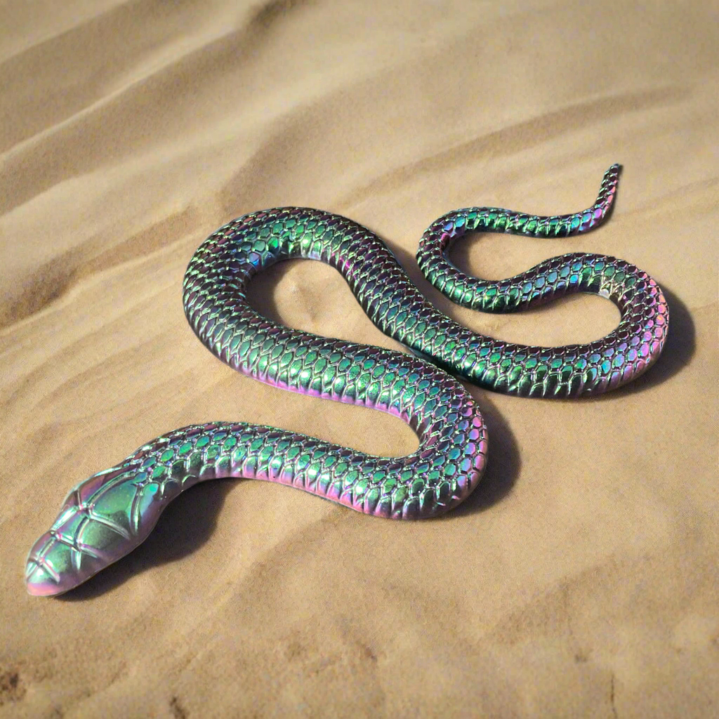 Wall decor, chameleon green Snake