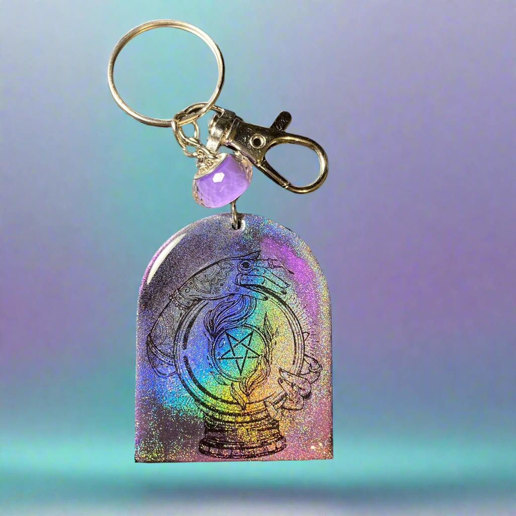 Fortune teller bag charm/keychain