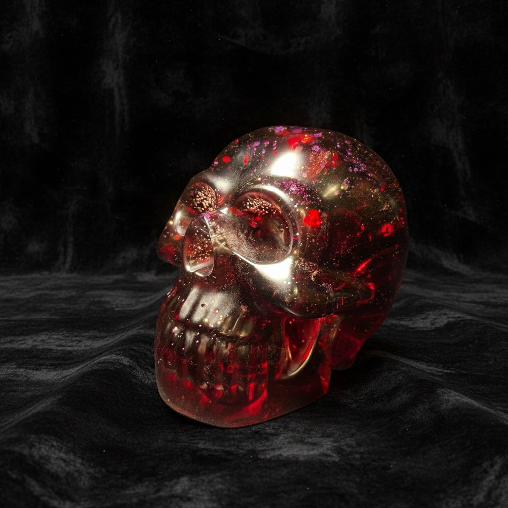 Red Skull lamp
