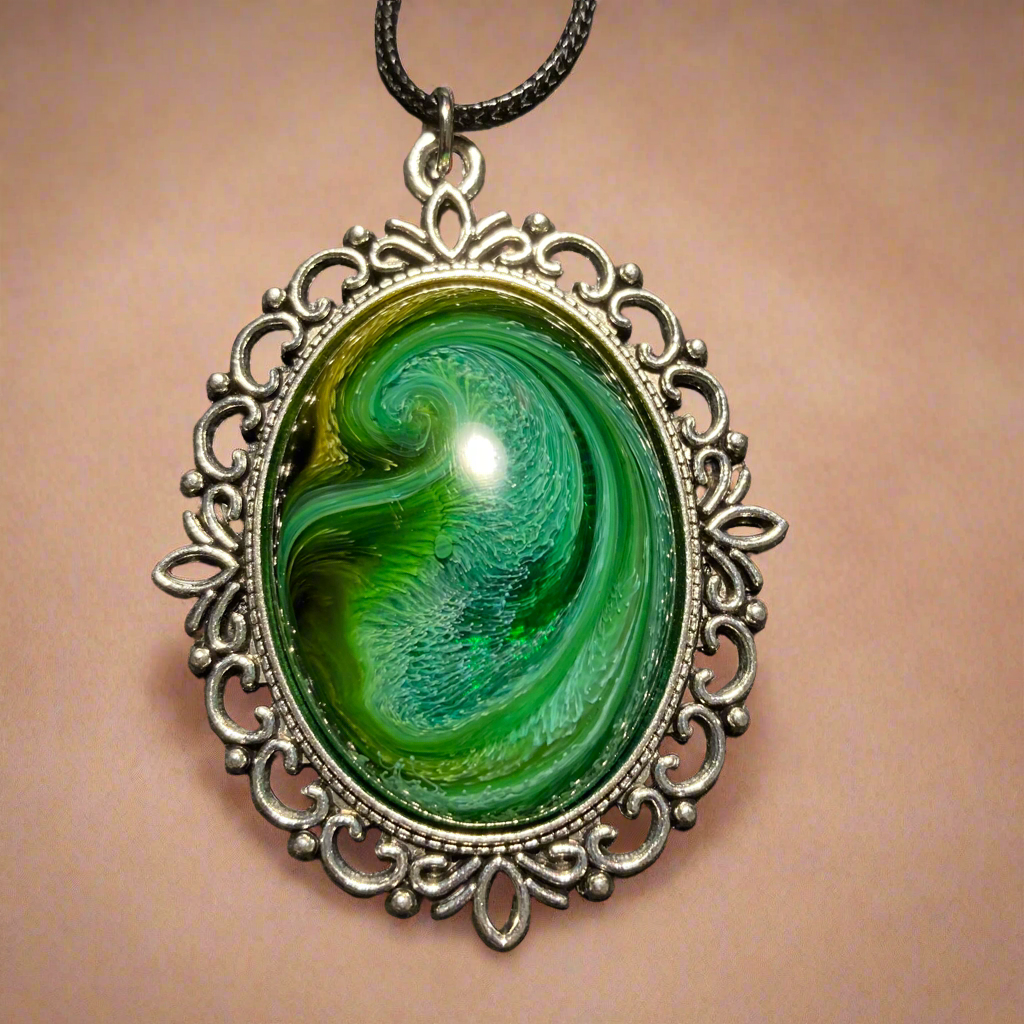 Galaxy Necklaces, green