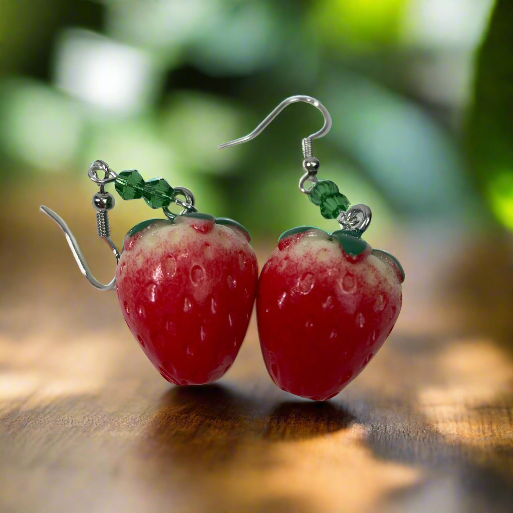 Strawberry Earrings