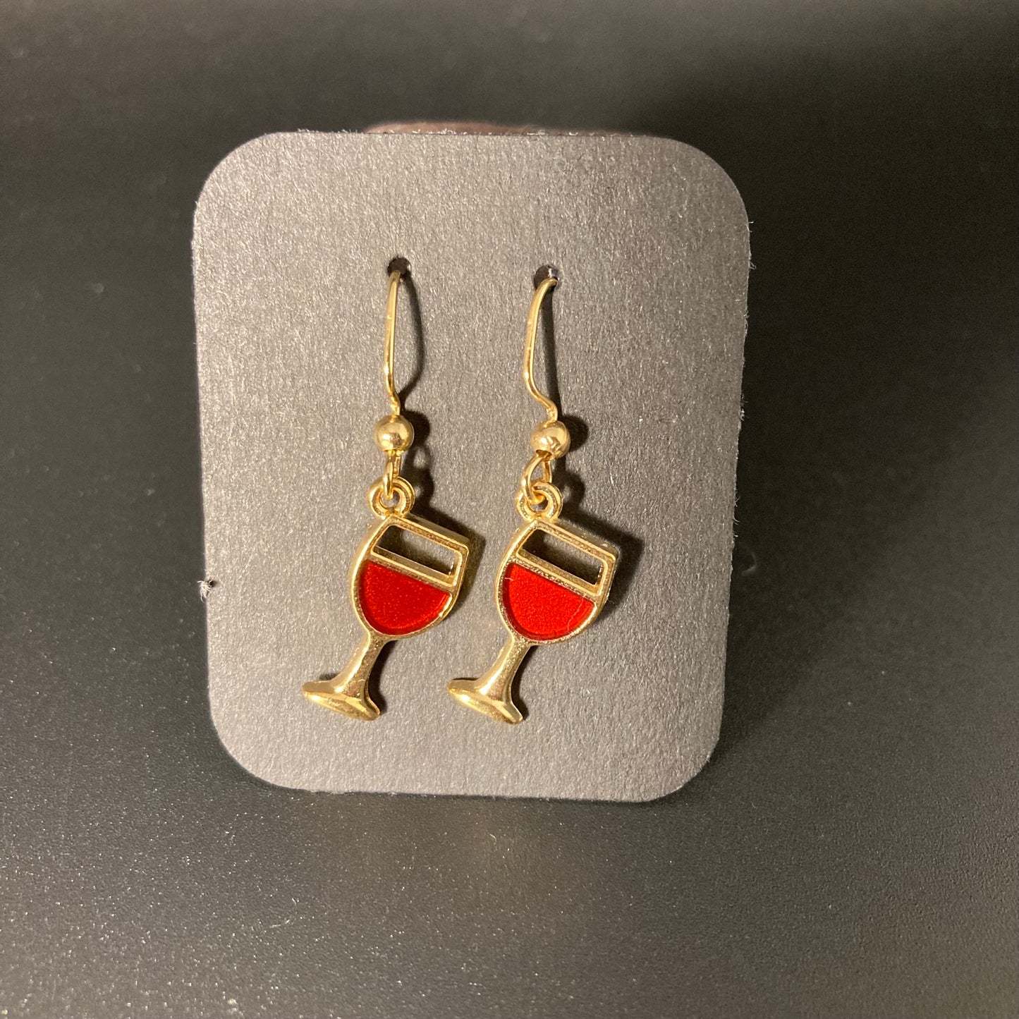 Wine Glasses Party Earrings