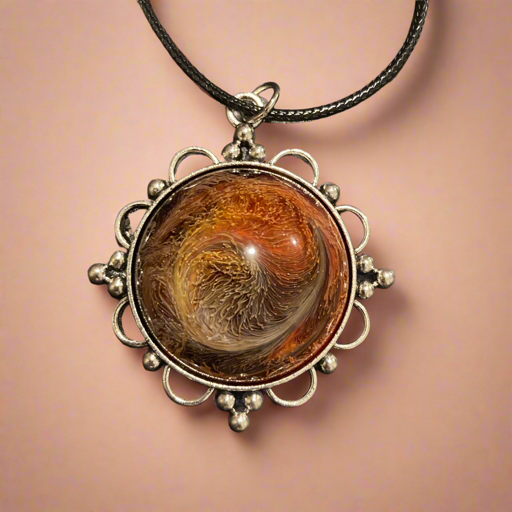 Galaxy Necklaces, coffee