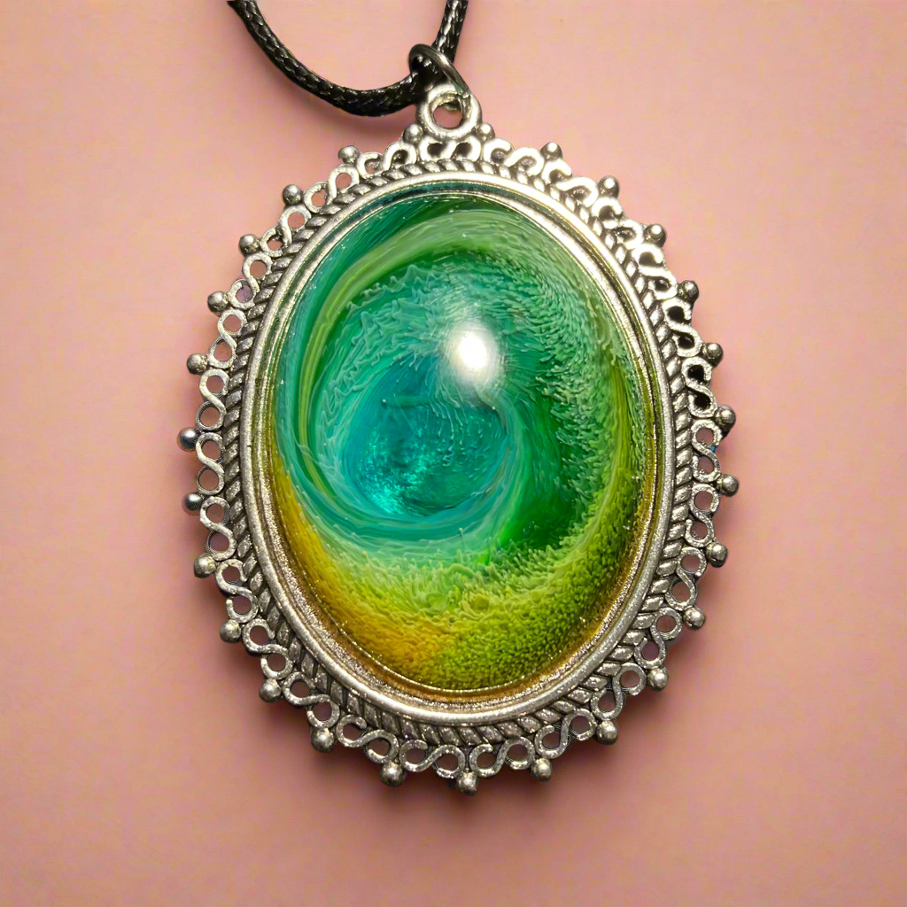 Galaxy Necklaces, green
