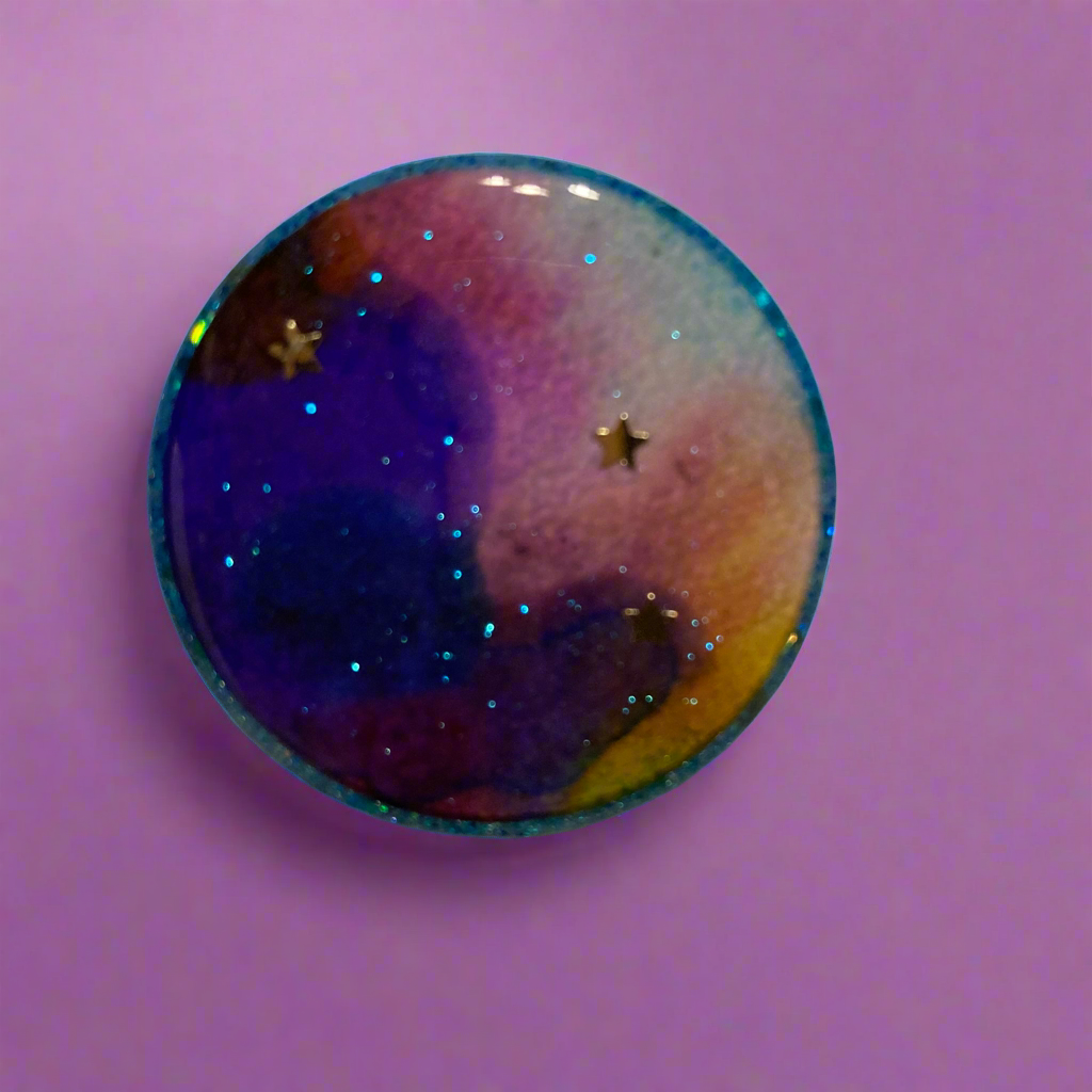 Magnets, water colors, fantasy, abstract
