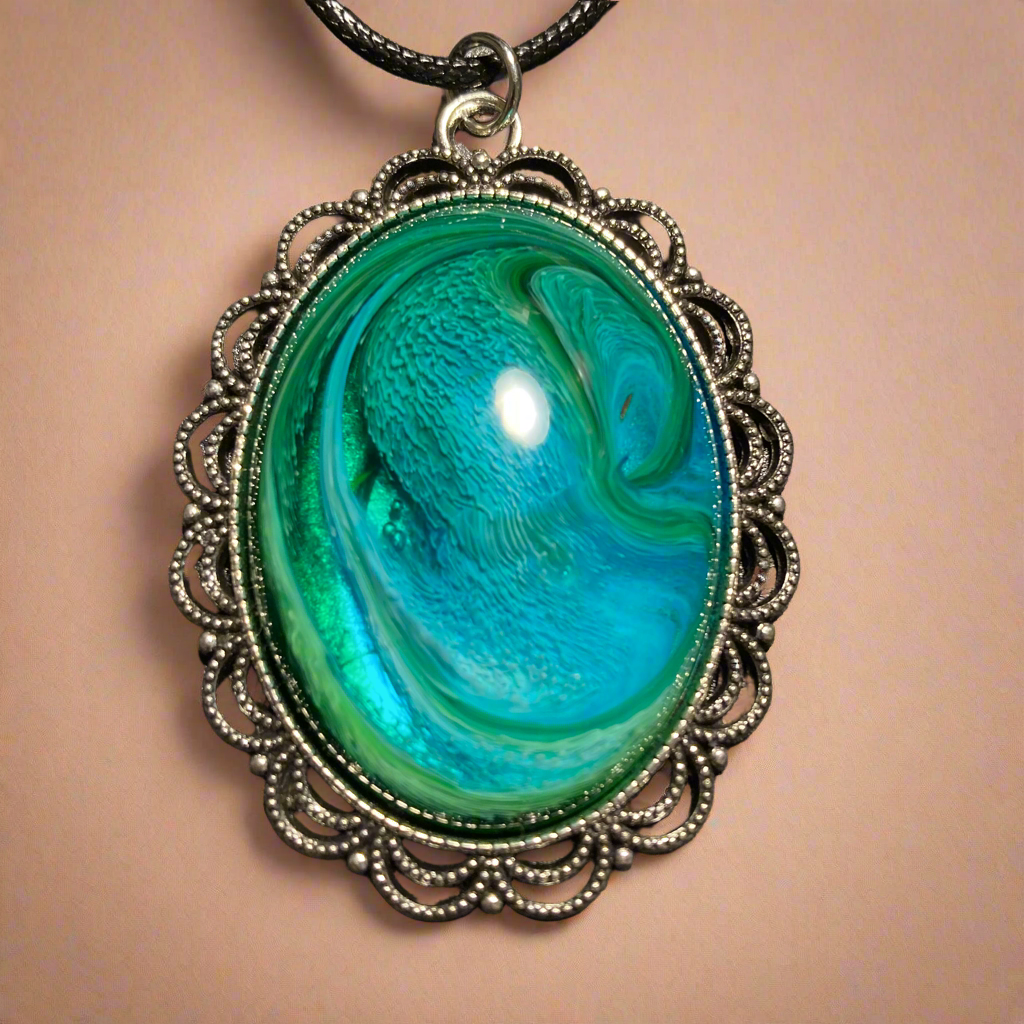 Galaxy Necklaces, green