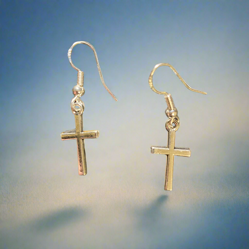 Cross earrings