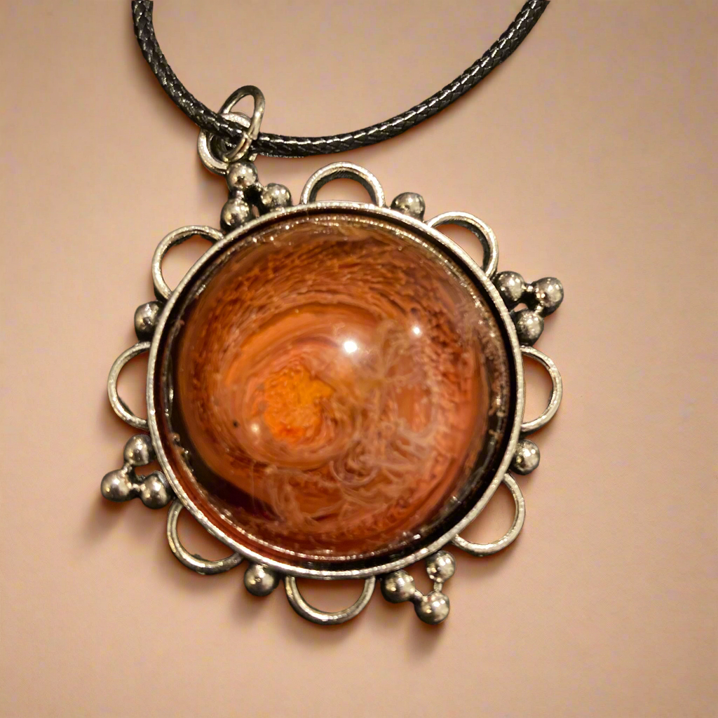 Galaxy Necklaces, coffee