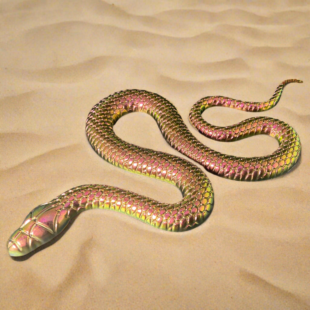 Wall decor chameleon Fuchsia Snake
