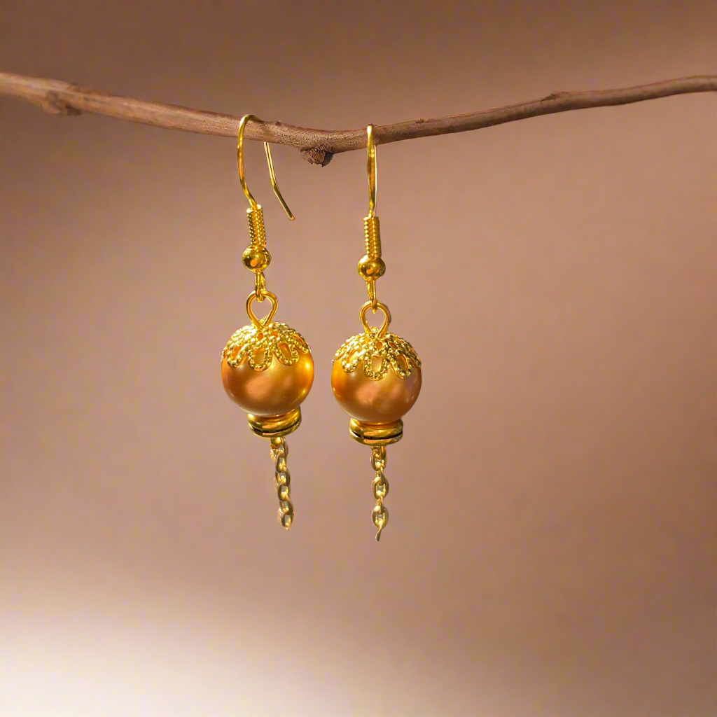 Drop Earrings, Shades of Fall