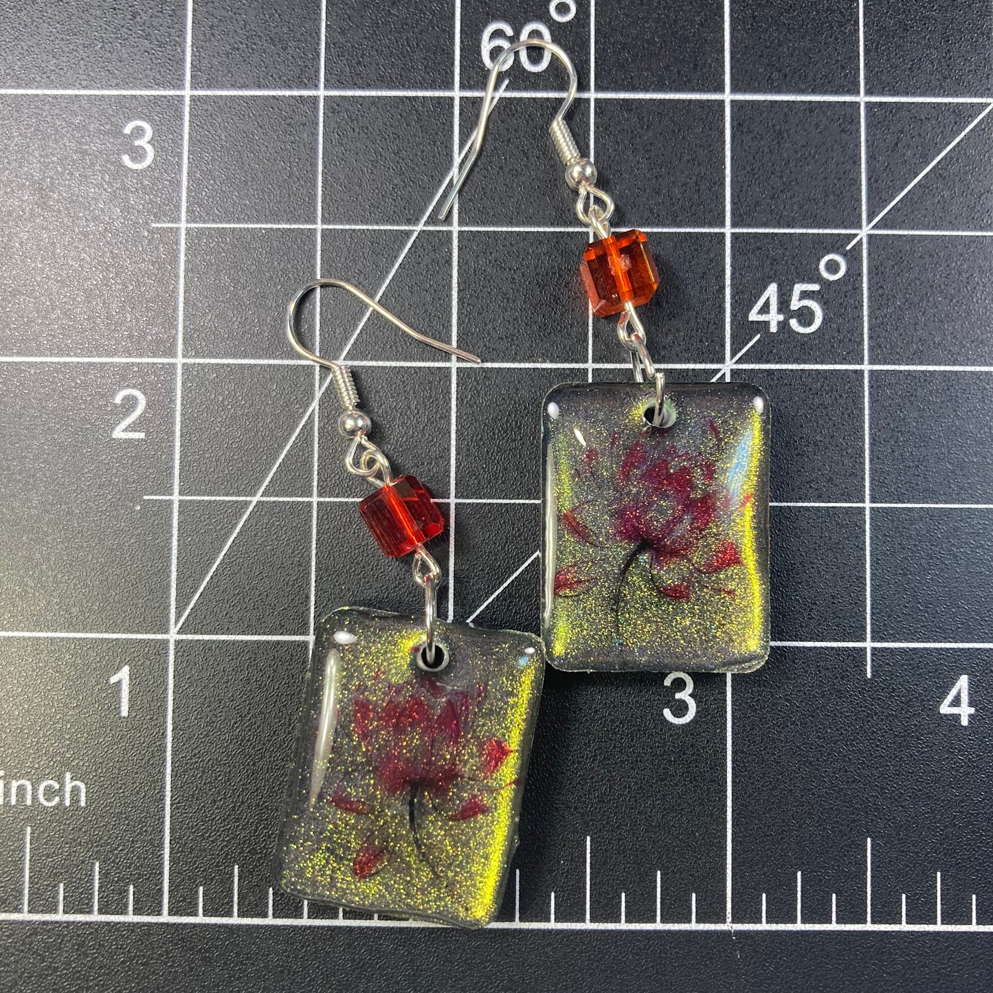 Lotus Earrings