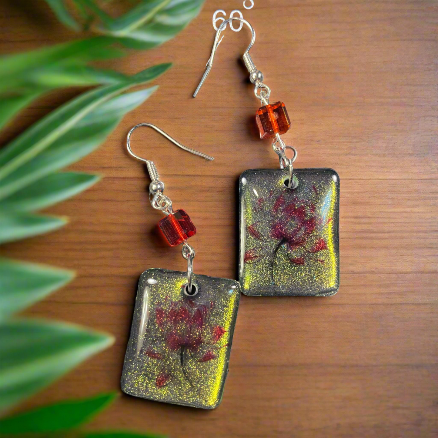 Lotus Earrings