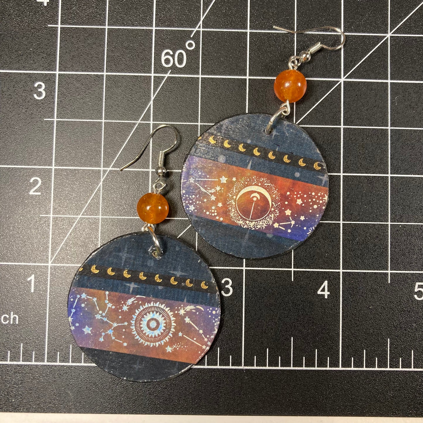 Constellation Paper Earrings