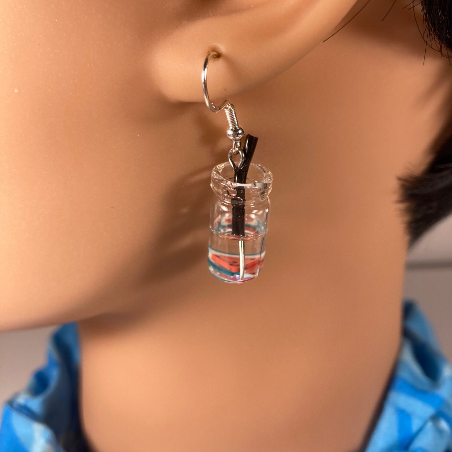 Watermelon Water Earrings
