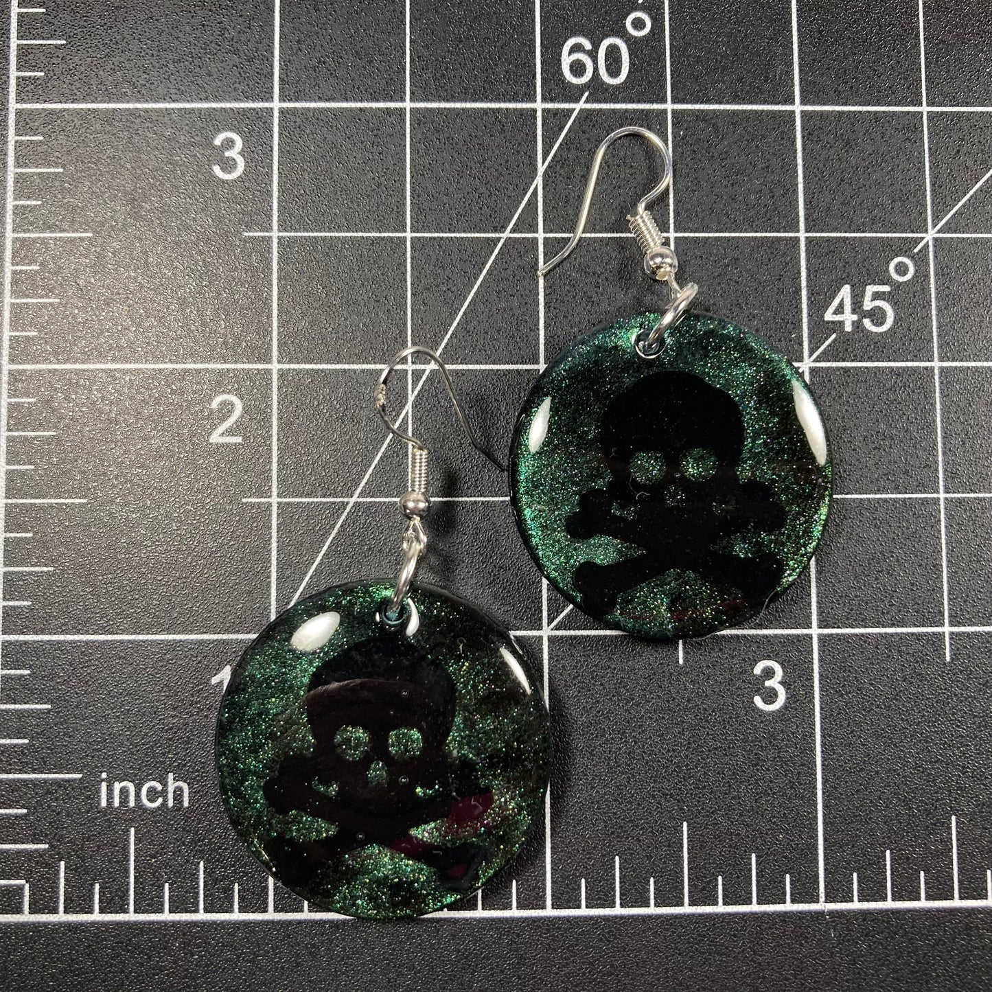 Skull and Cross Bones Earrings