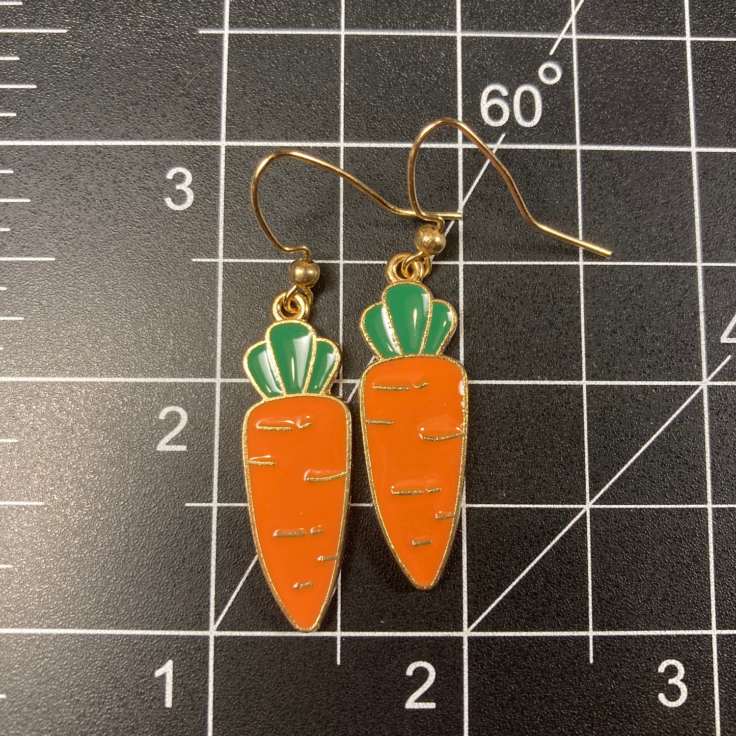 Carrots Charm Earrings