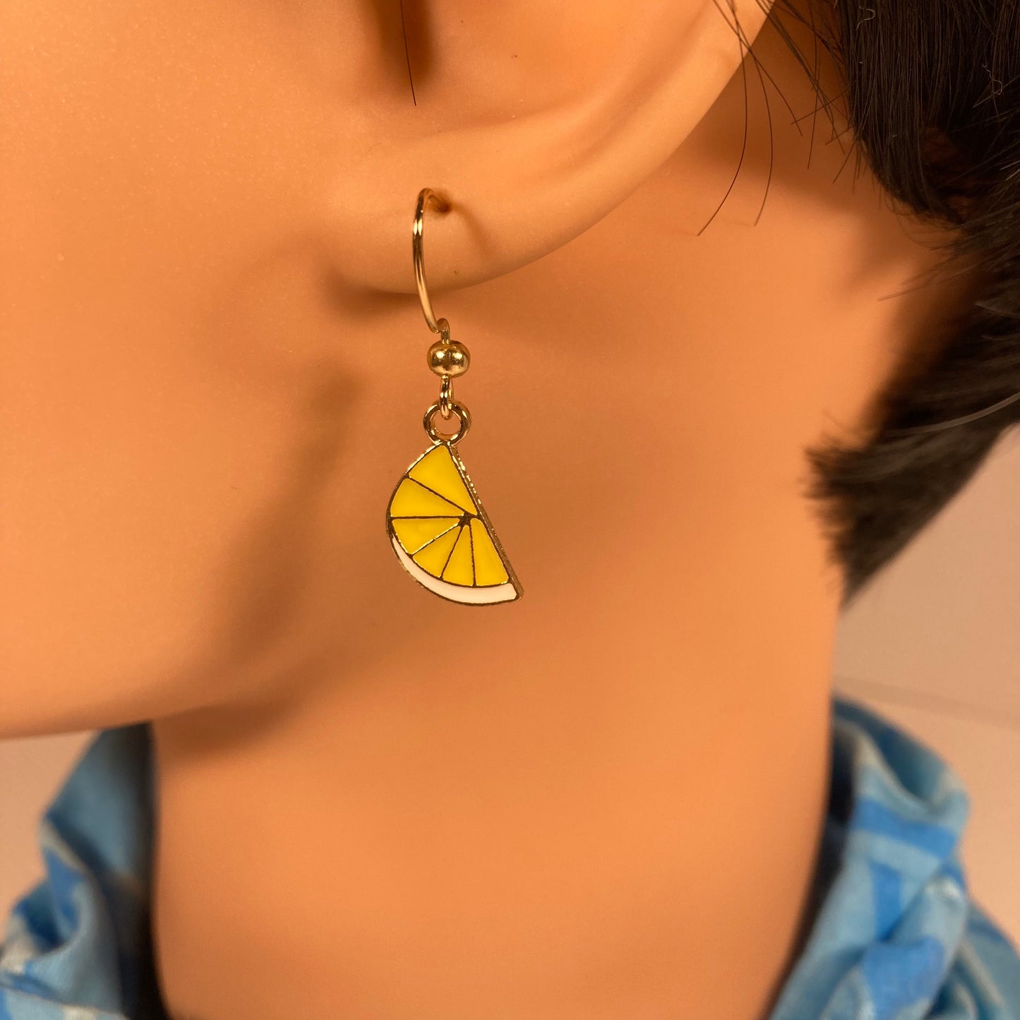 Lemon Charm Earrings