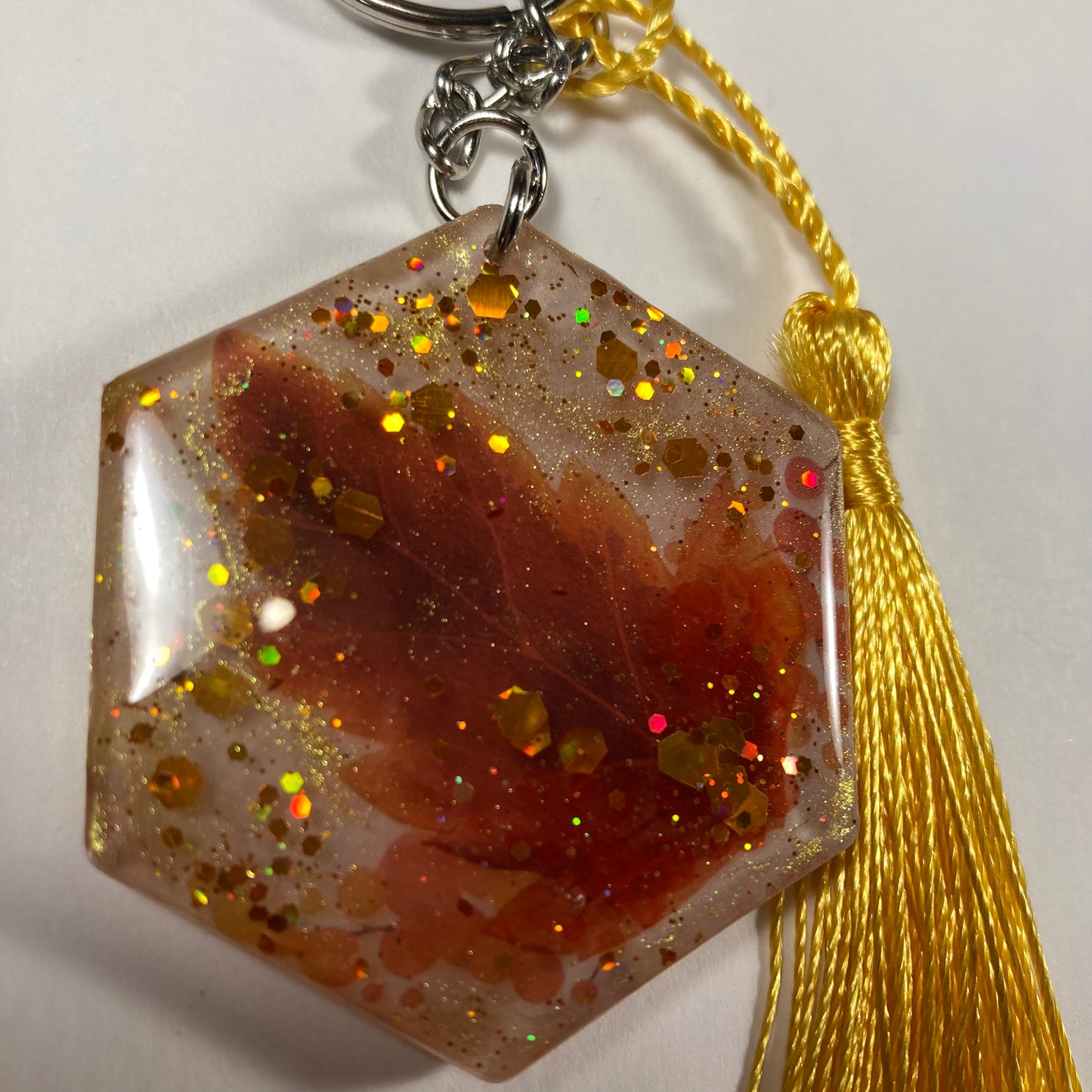 Autumn Leaves Keychain