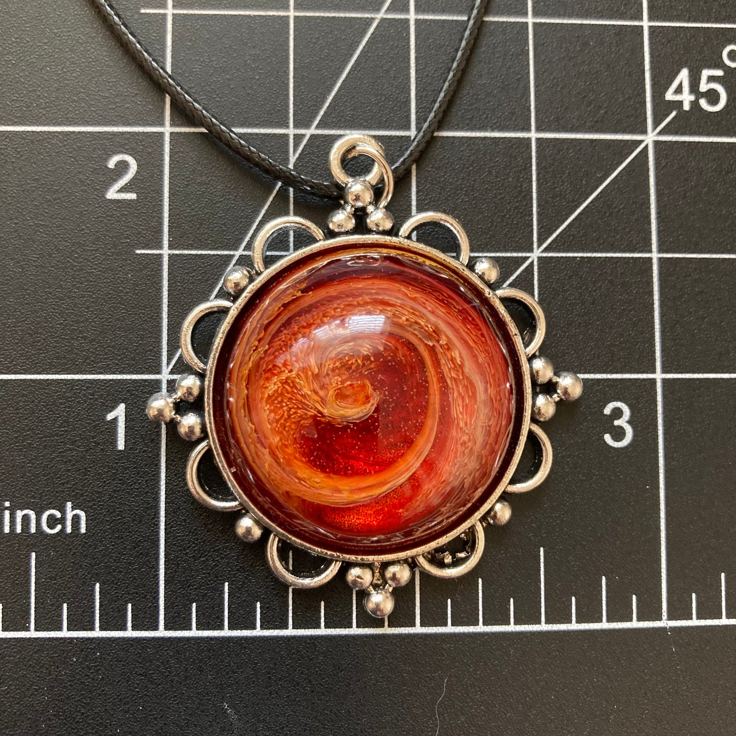 Galaxy Necklace, red