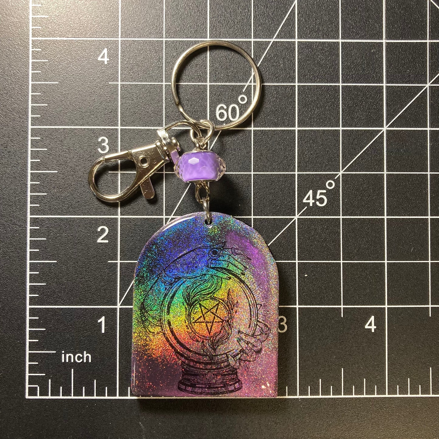 Fortune teller bag charm/keychain