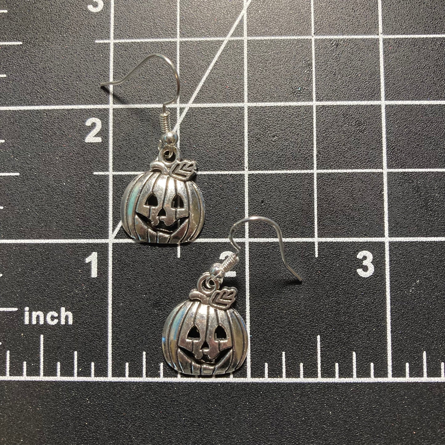 Pumpkins Earrings, silver