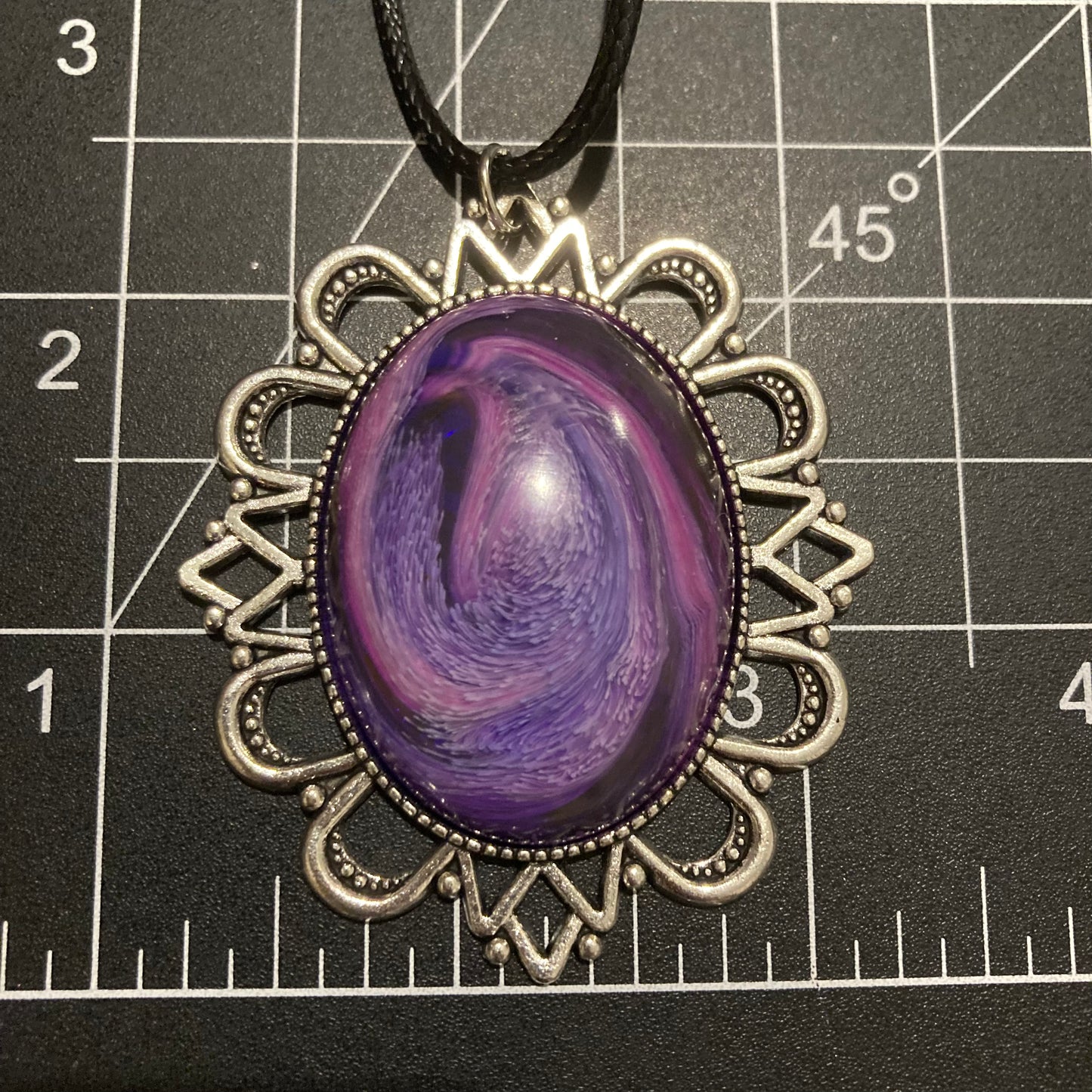 Galaxy Necklaces, purple