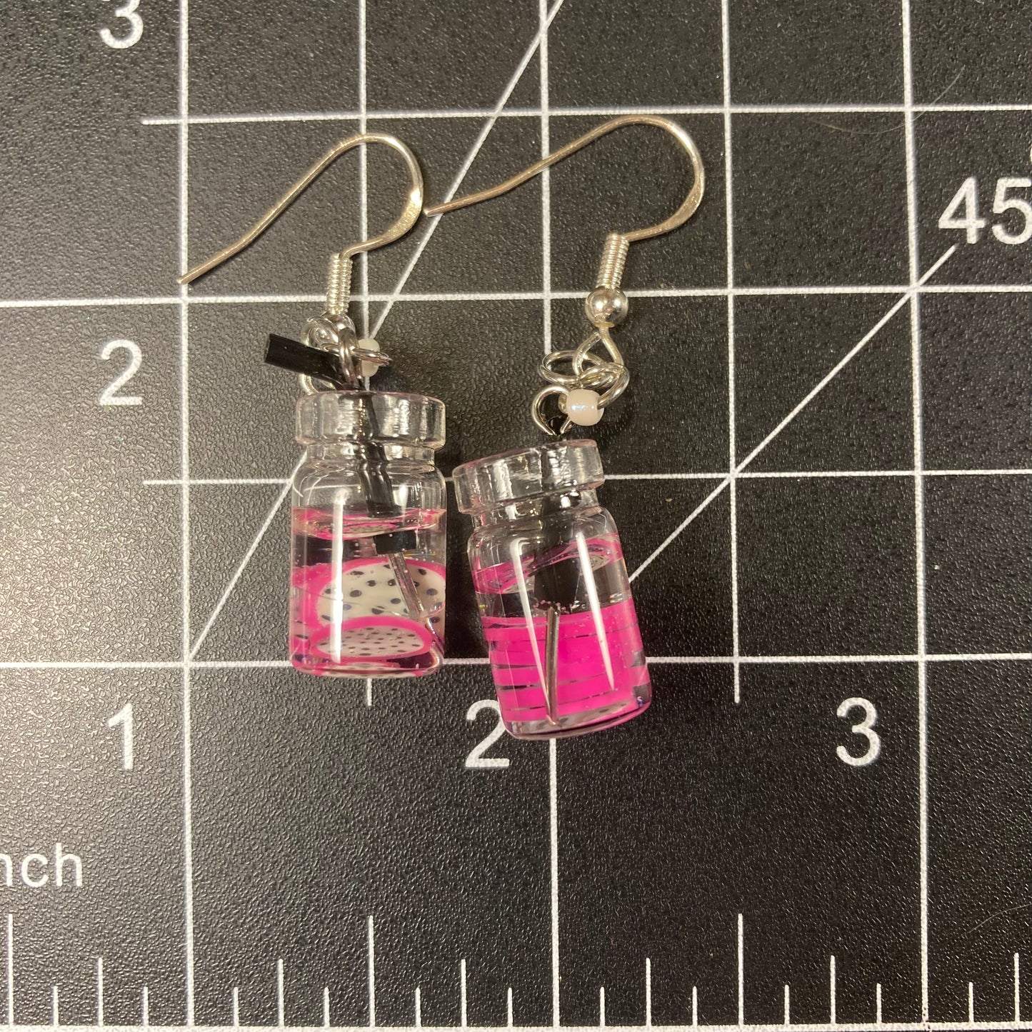 Dragon Fruit Water Earrings