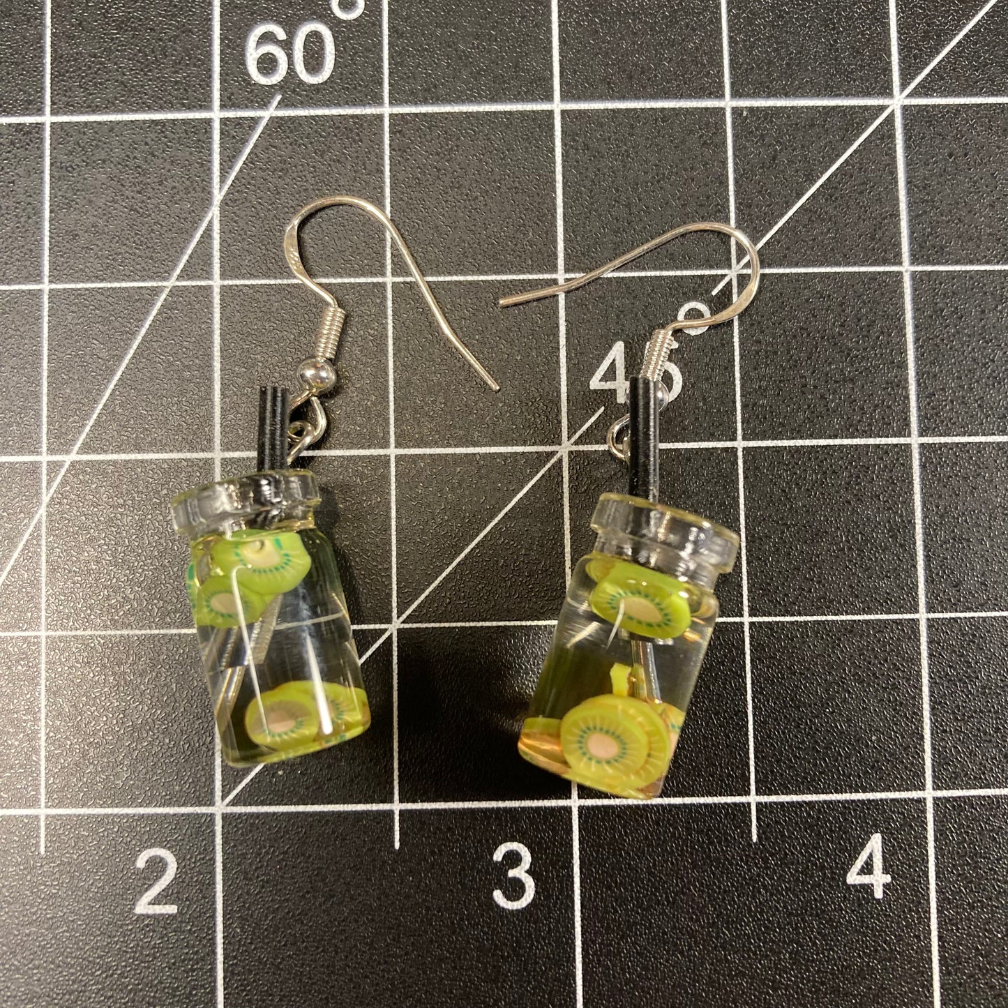 Kiwi Water Earrings