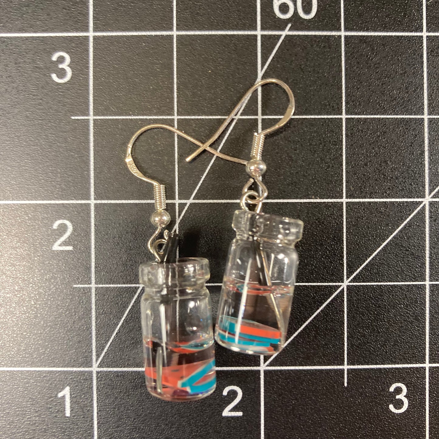Watermelon Water Earrings