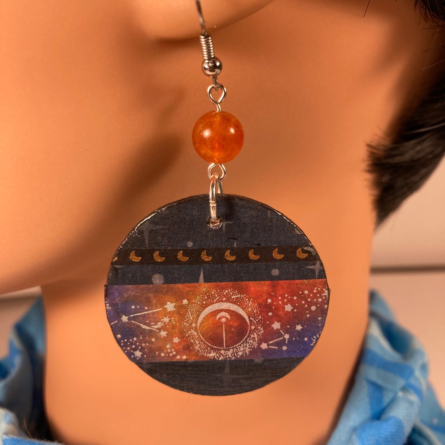 Constellation Paper Earrings