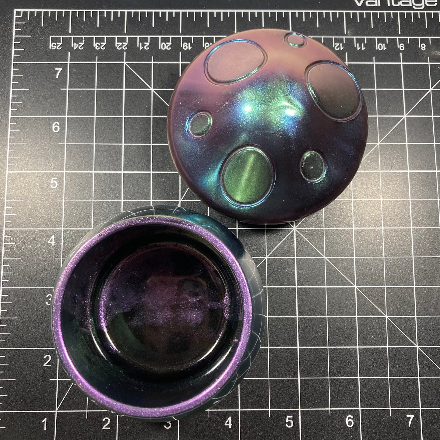 Mushroom Jar Purple