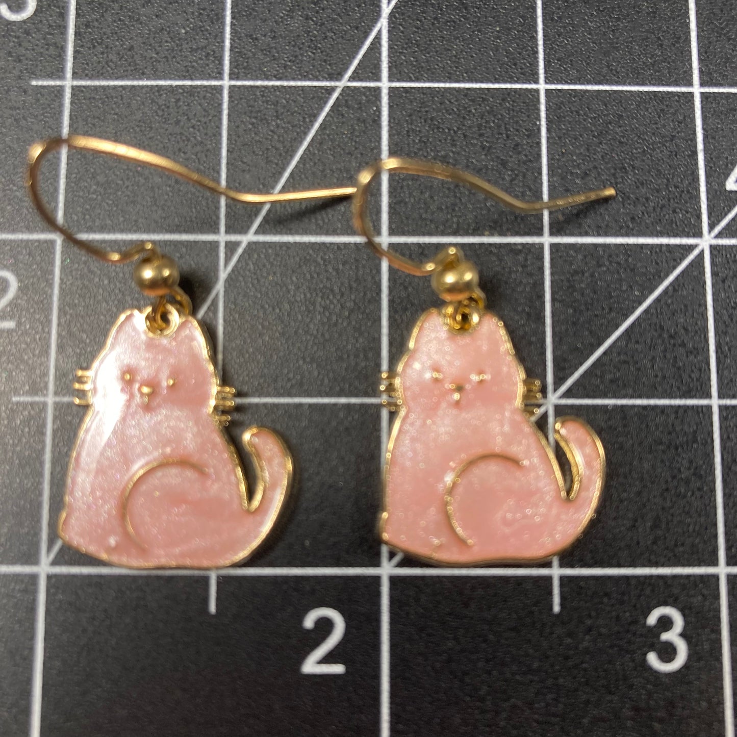 Fluffy Kitty Earrings