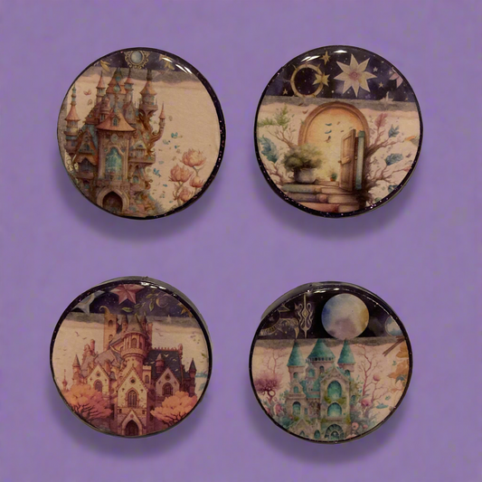 Fantasy House Magnets