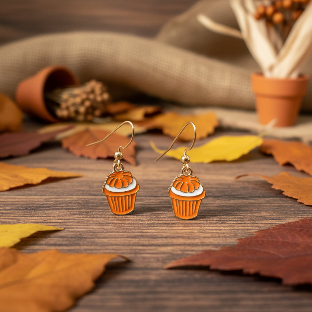Fall earrings,Thanksgiving, feast