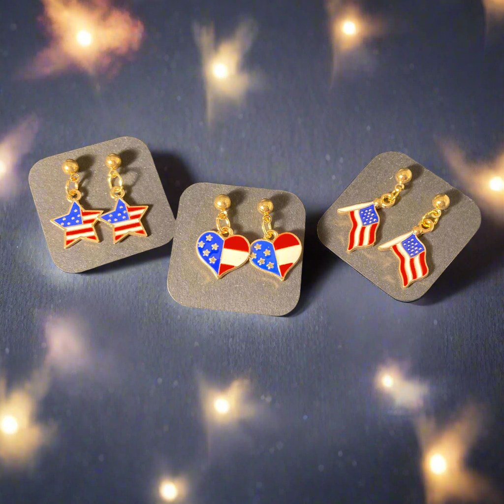 Patriotic Earrings