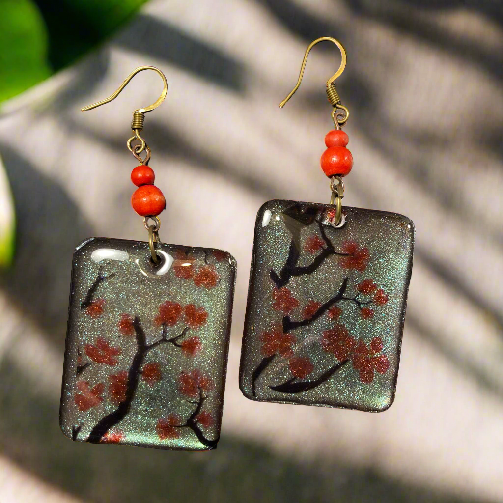 Cherry tree Earrings