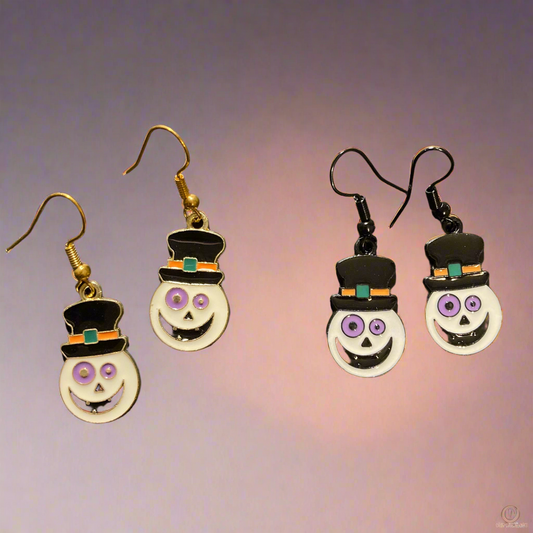 Silly Ghost Charm Earrings